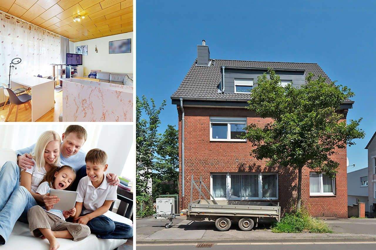 PHI AACHEN - Vermietetes Dreifamilienhaus mit direkter Lage am Wurmtal in Herzogenrath! – Herzogenrath – Bild 1 von 3