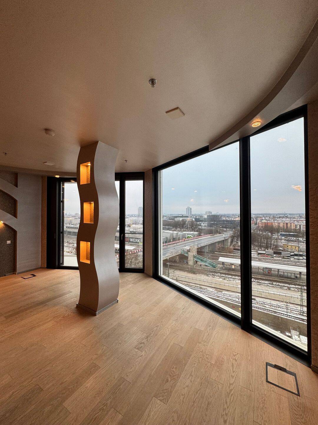 Wohnung im Friends Tower mit bester Aussicht zu vermieten – München – Vorschaubild 4