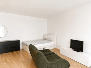 1-Raum-Apartment | Einbauküche | Aufzug | Fußbodenheizung | Energieeffizienzklasse A+ – 4315 Leipzig – Vorschaubild 6
