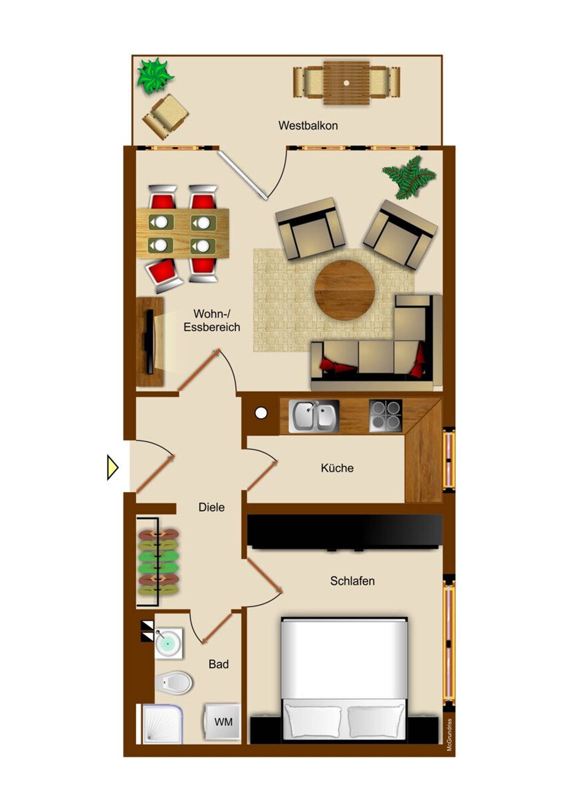 Rohdachboden in 86825 Bad Wörishofen mit 54,54 m² kaufen