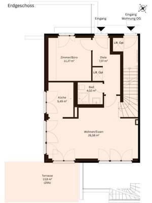 Gelungene Maisonettewohnung mit Garten in ruhiger Lage – 22143 Hamburg – Vorschaubild 5
