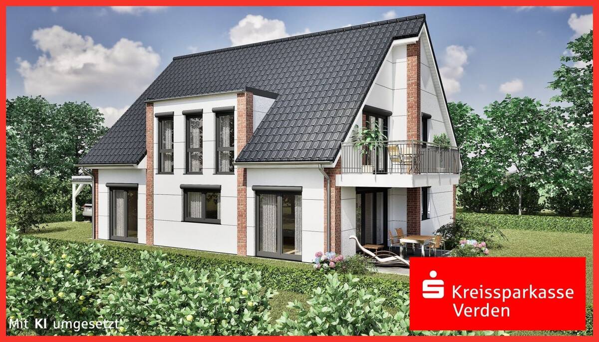 Neubau KfW 40 Haus: Dachgeschosswohnung in toller Lage! – 28307 Bremen – Bild 1 von 2