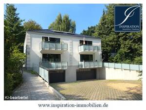 Voll vermietet: Exklusives Stadthaus mit zwei Wohnungen und zwei TG-Stellplätzen, Garten (Haus B)