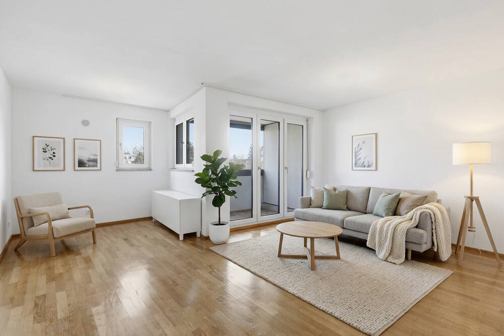 Attraktive 3-Zimmer-Wohnung in zentraler Lage - mit Loggia, Balkon und Tiefgaragenstellplatz – München – Vorschaubild 8