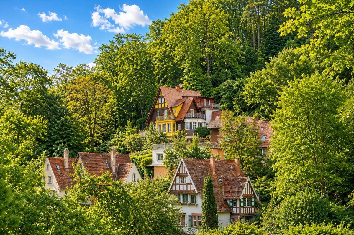 Wohnen wie im Märchen: Historische Altbauvilla auf parkähnlichem Grundstück und Pool – 69117 Heidelberg – Bild 1 von 9