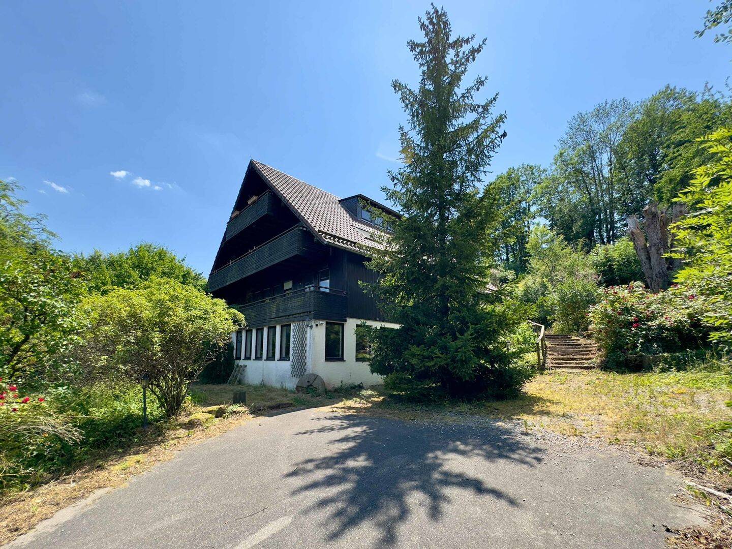 Traumkulisse mit Talblick: 3,5 ha für Wohnen, Arbeit, Freizeit, Tierhaltung und kreative Projekte – Oberrot – Vorschaubild 4