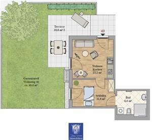 Ihr neues Zuhause mit Terrasse und eigenem Garten! – 1219 Dresden – Vorschaubild 2
