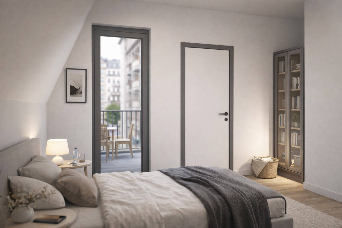 SCHÖNEBERG / KREUZBERG: ERSTBEZUG im LUXUS Neubau: 3-Zi-DACHGESCHOSS, 71 m² + 2 Bäder + 2 TERRASSEN – Berlin – Vorschaubild 2