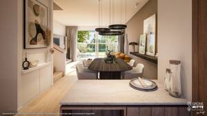 Real geteiltes 4-Zi-RMH mit 2 Terrassen und exklusiver Dachterrasse in Süd-West-Ausrichtung – 85551 Kirchheim bei München – Vorschaubild 3