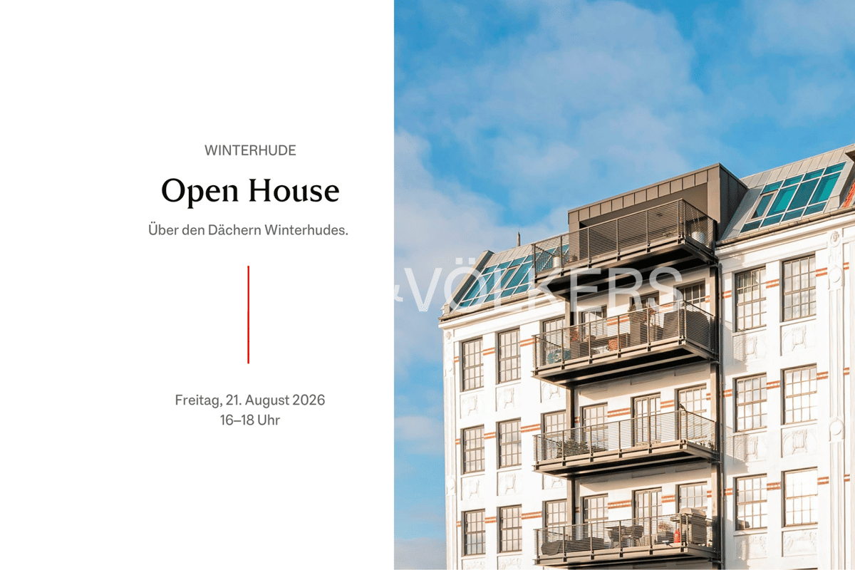 Exklusive Endetage mit Panoramablick - Ihr Raum für Visionen. – 22303 Hamburg – Bild 1 von 5