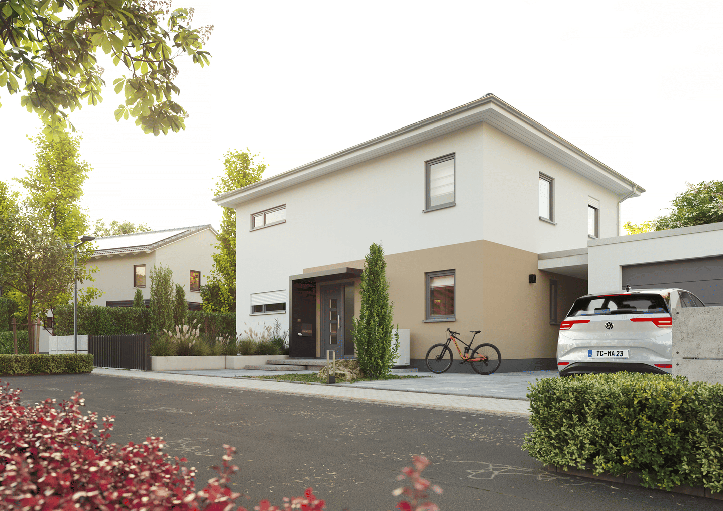 Mit Grundstück: Schick und gradlinig - die perfekte Form zum stadtnahen Wohnen in BS ST Wenden – Braunschweig – Vorschaubild 4