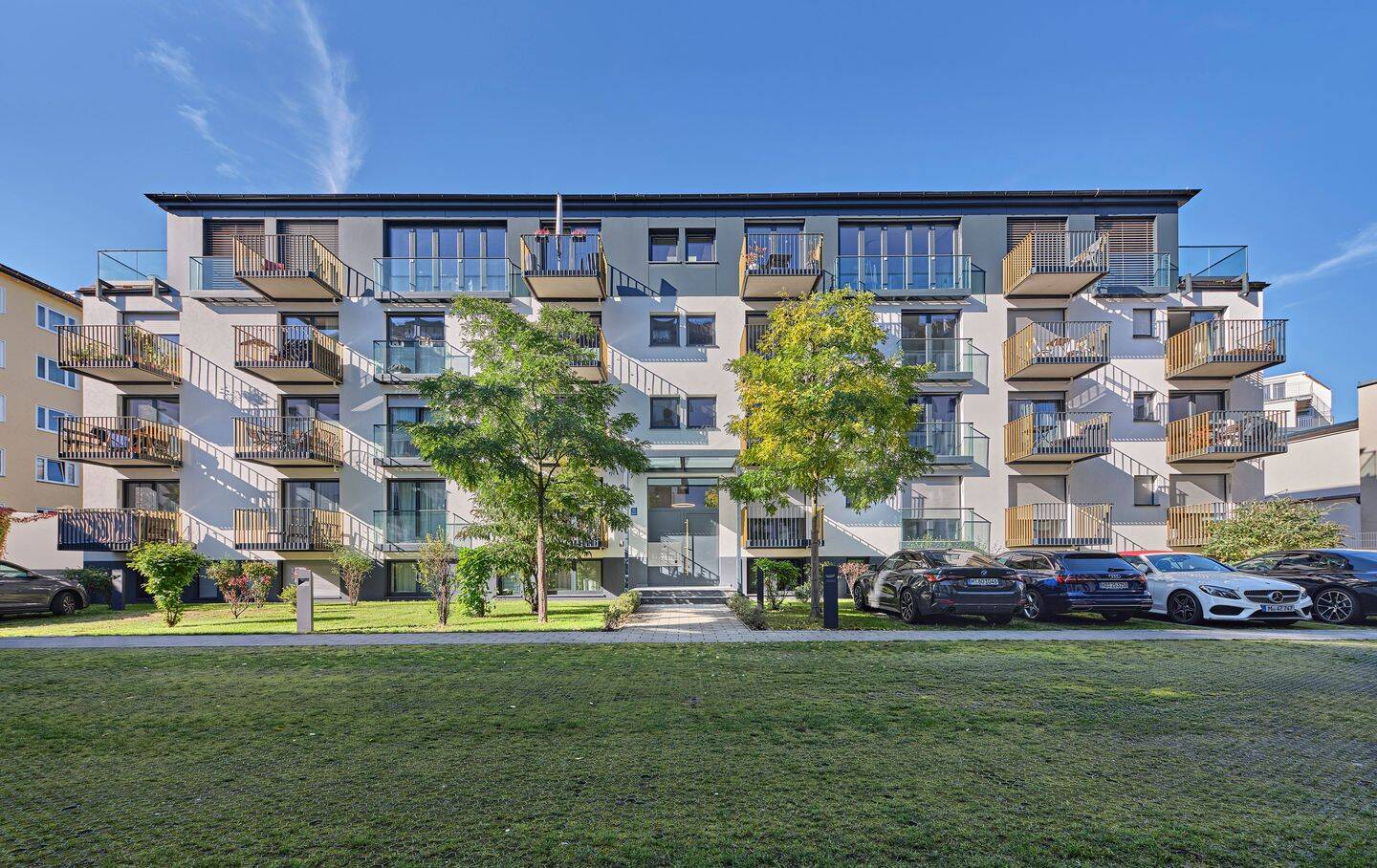 SCHWABINGER GERBERHÖFE: Hochwertig ausgestattete 2-Zimmer-Wohnung mit Einbauküche zwischen Luitpold- & Olympiapark – München – Vorschaubild 6