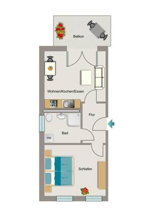 Wohnen bei VIVAWEST mit erneuerbaren Energien. – 44369 Dortmund – Vorschaubild 3