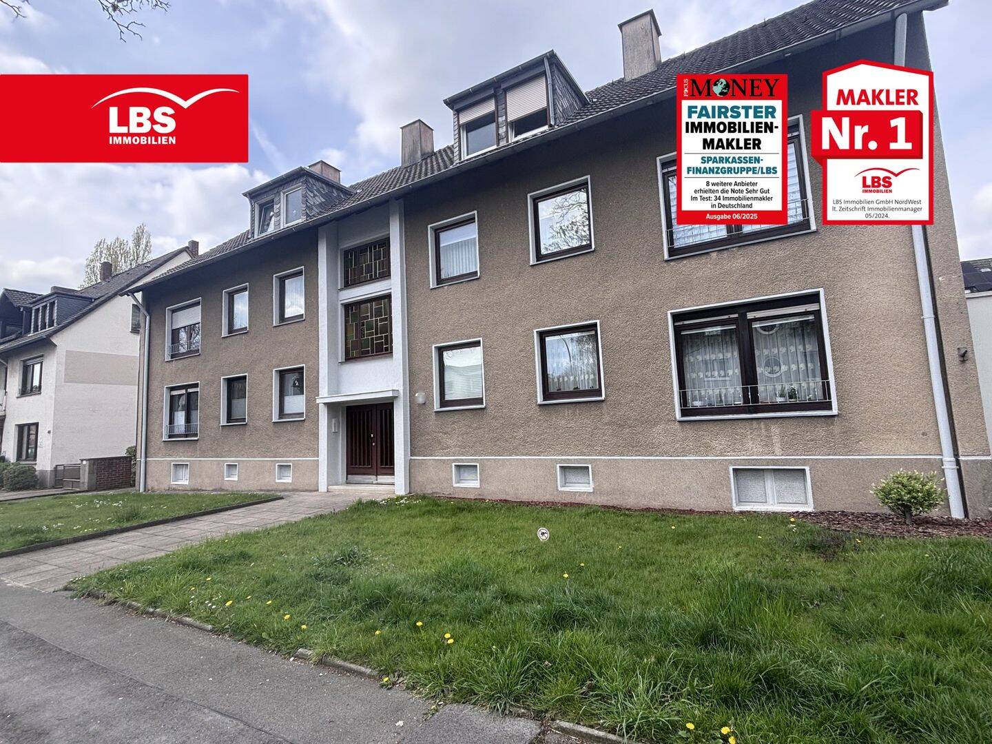 Helle 3-Zimmer Dachgeschosswohnung mit Garage in Bochum-Hiltrop