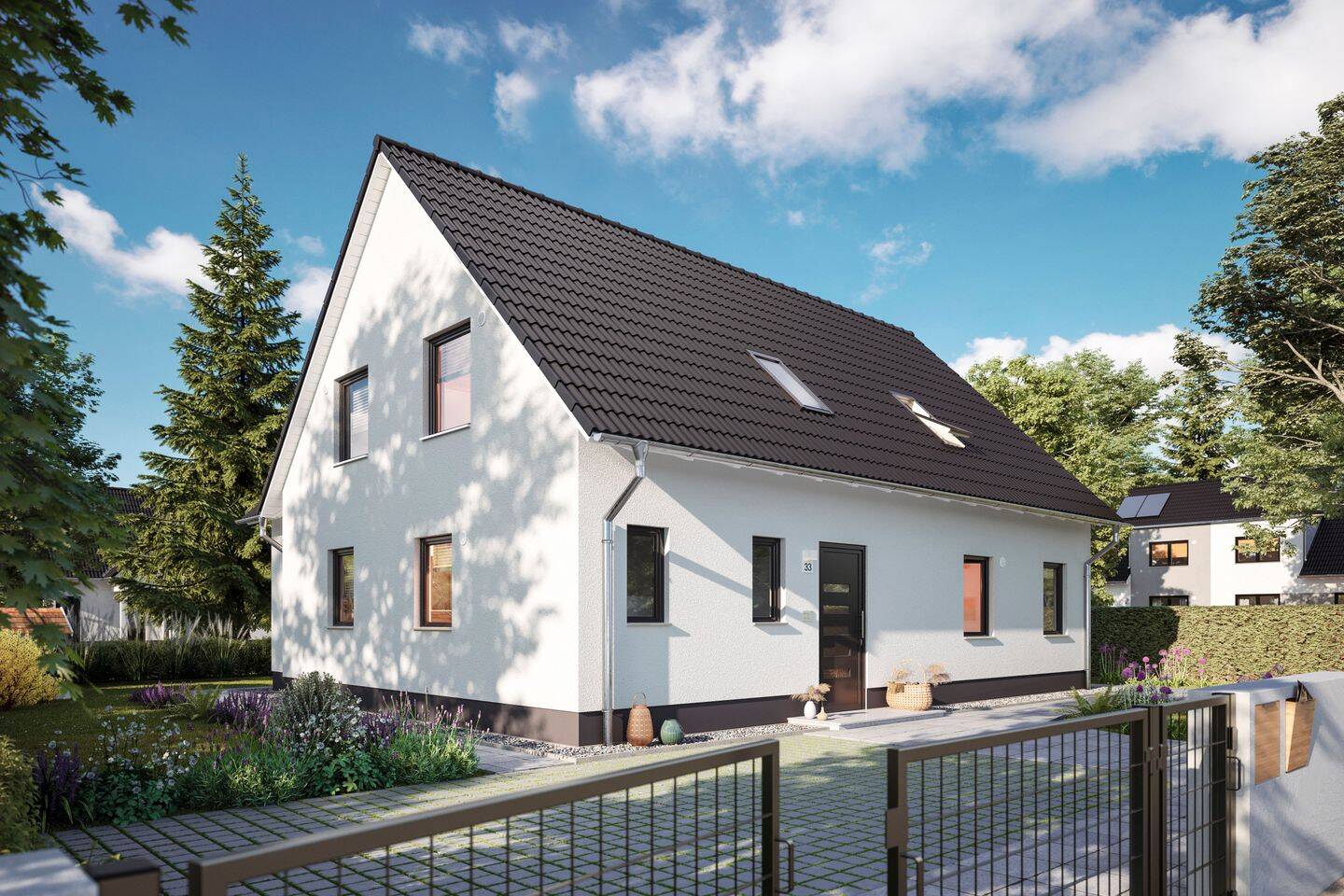 Haus massiv gebaut, Preis inkl. Grundstück – Morbach – Vorschaubild 3