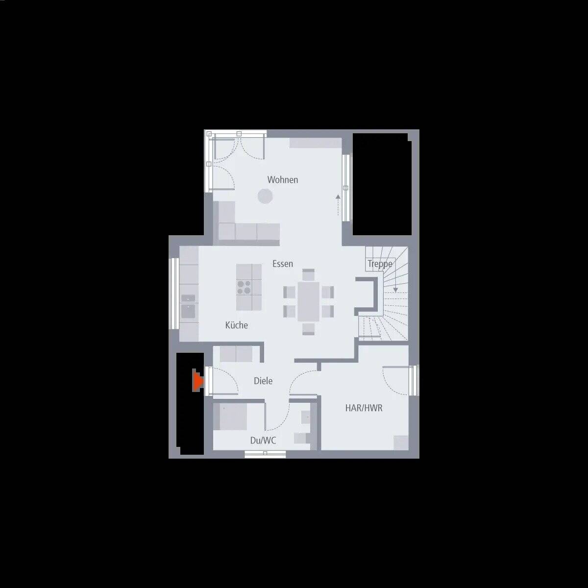 Ein architektonisch ausgereiftes und funktionelles Haus – Oberthulba – Vorschaubild 2