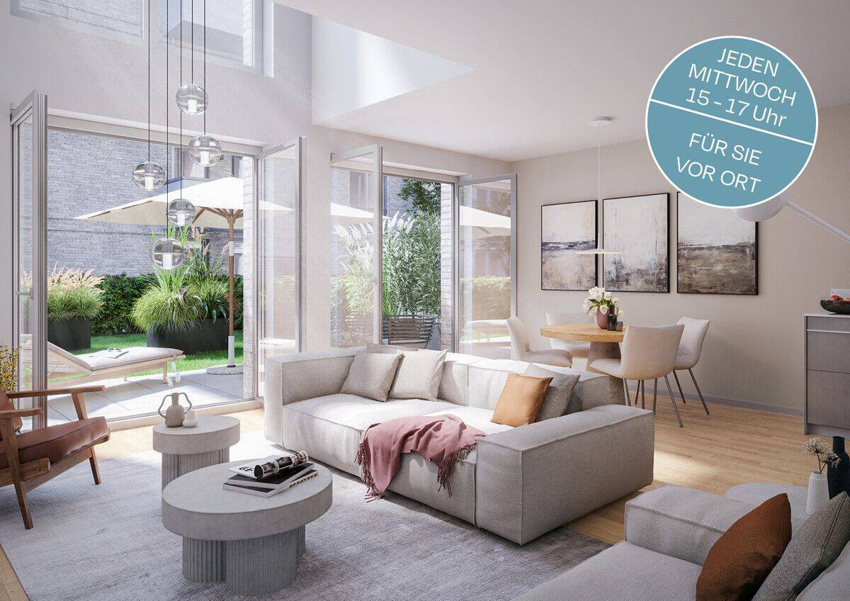 Maisonette mit Hausgefühl - 2,5 Zimmer, Garten & Terrasse - bezugsfertig Spätsommer 2026 – 22453 Hamburg – Bild 1 von 9