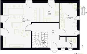 Raum zum Leben: Einfamilienhaus mit 127 m² in Kaltenhöfen – 31603 Diepenau – Vorschaubild 6