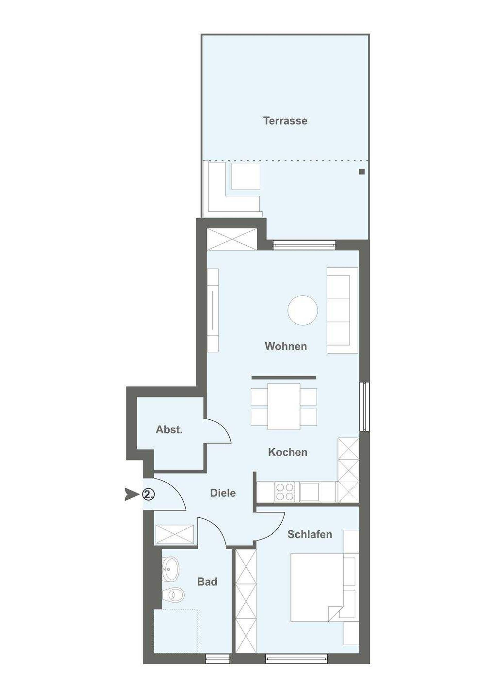 Erdgeschosswohnung in 33330 Gütersloh mit 70 m² kaufen