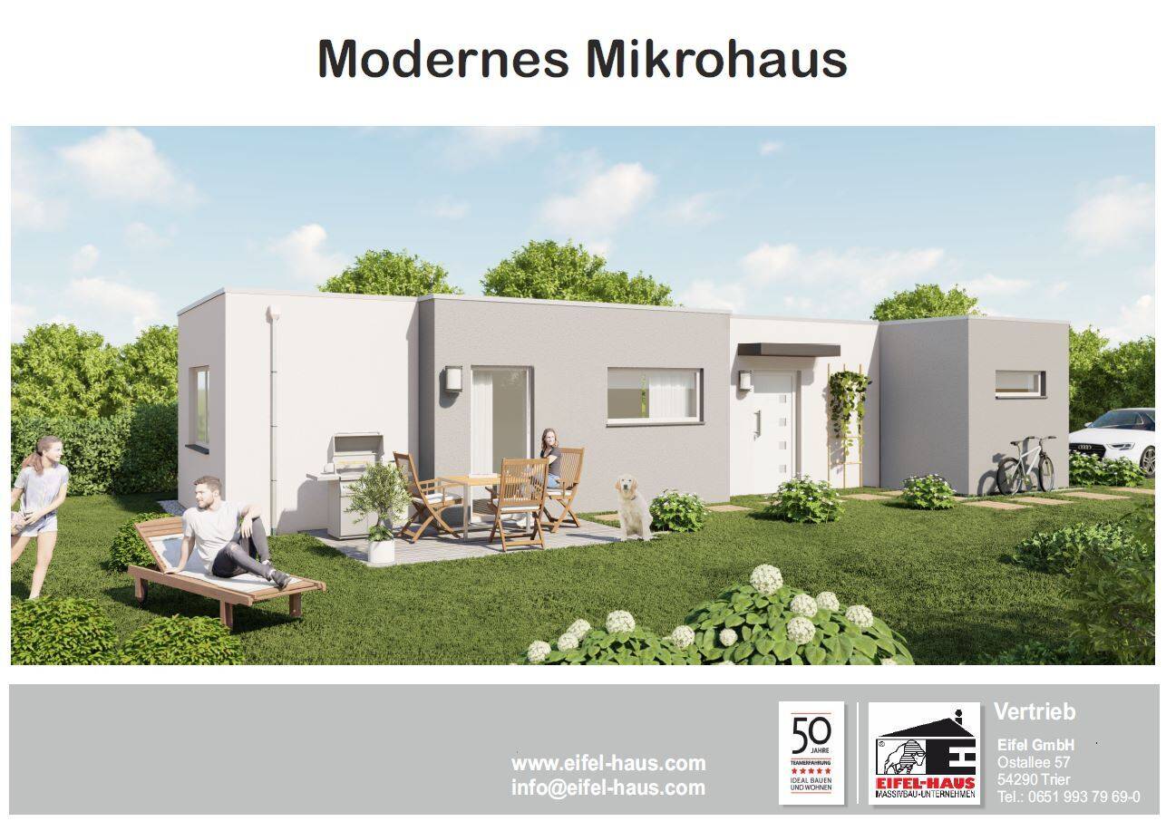 Masholder - Neubaugebiet 'Am Boden' - Neubau eines modernen Mikrohauses