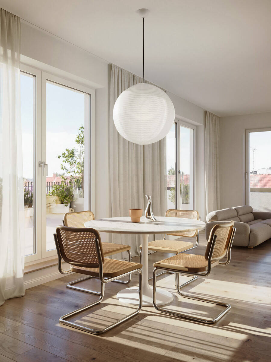 Exklusive 3-Zimmer-Dachgeschosswohnung mit XXL-Dachterrasse in Hamburg – Hamburg – Vorschaubild 2