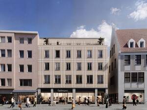 Bestlage in Augsburg - Neubau 3-Zi.-Wohnung mit französischem Balkon direkt am Stadtmarkt – 86150 Augsburg – Vorschaubild 1