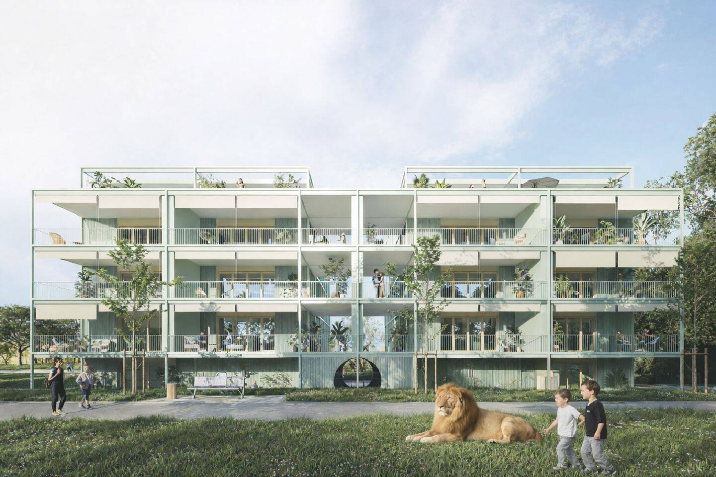 SCHWIND IMMOBILIEN - "Das Ludwig" - exklusive 3-Zimmer-Neubau-Eigentumswohnung im Ludwigshöhviertel – Darmstadt – Vorschaubild 4