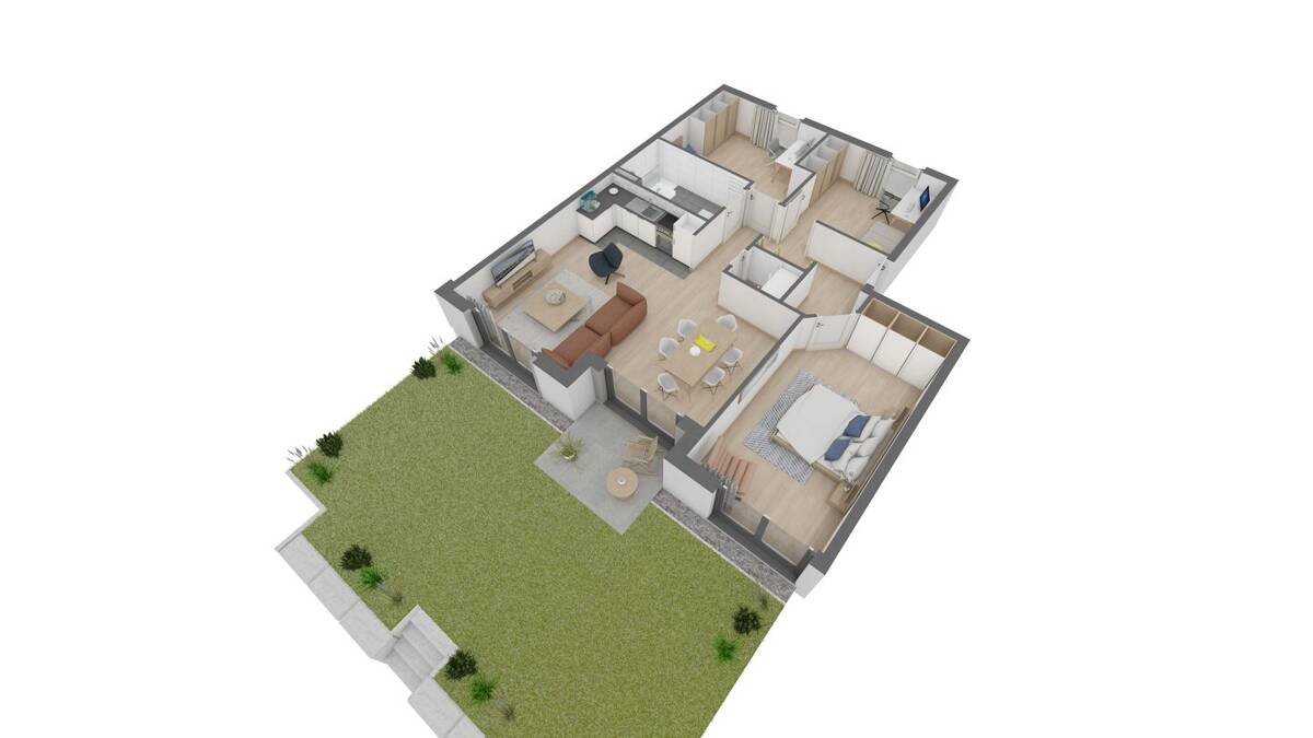 Attraktive 4,5 Zimmer-Wohnung im EG mit eigenem Garten – 63075 Offenbach am Main – Bild 1 von 5