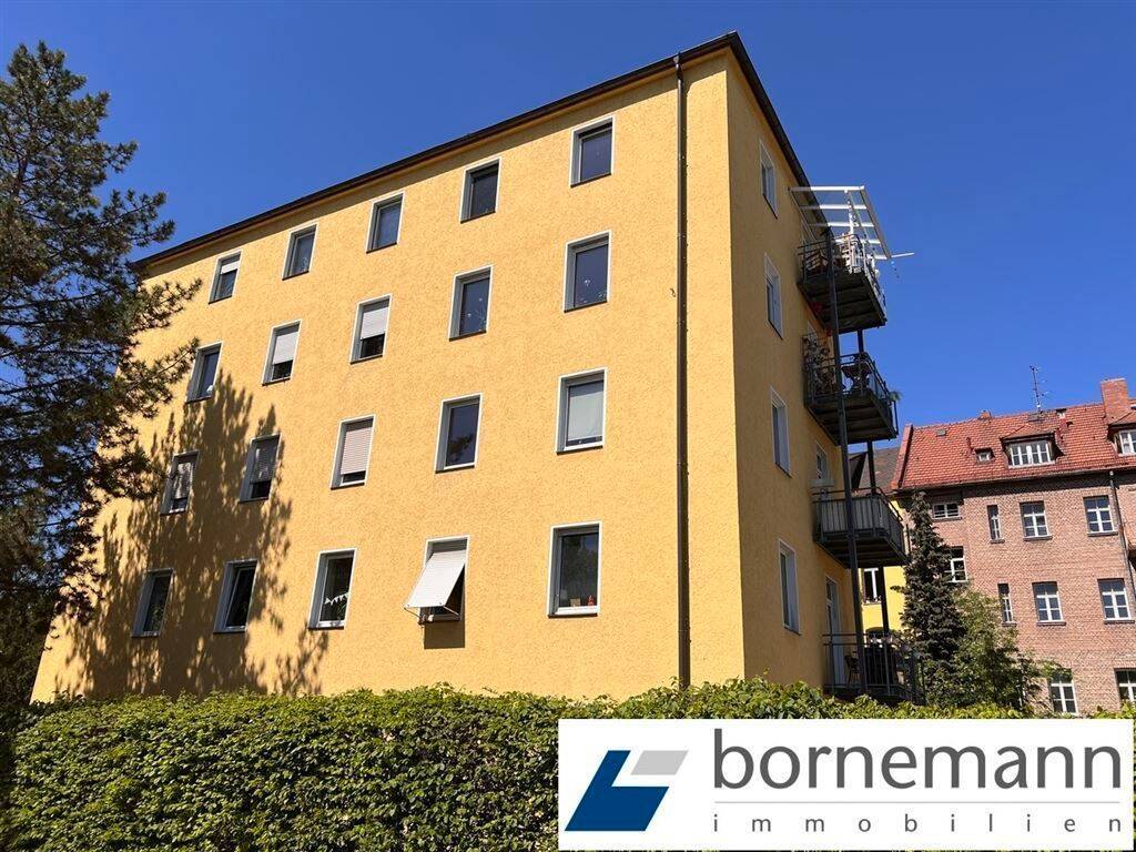 Gesuchte Nordstadtlage! 3-Zi.-Wohnung mit Balkon + Garage!
