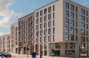 Helle Neubauwohnung mit 3 Zimmern und sonnigem Balkon in begehrter Lage von Hamburg-Wandsbek