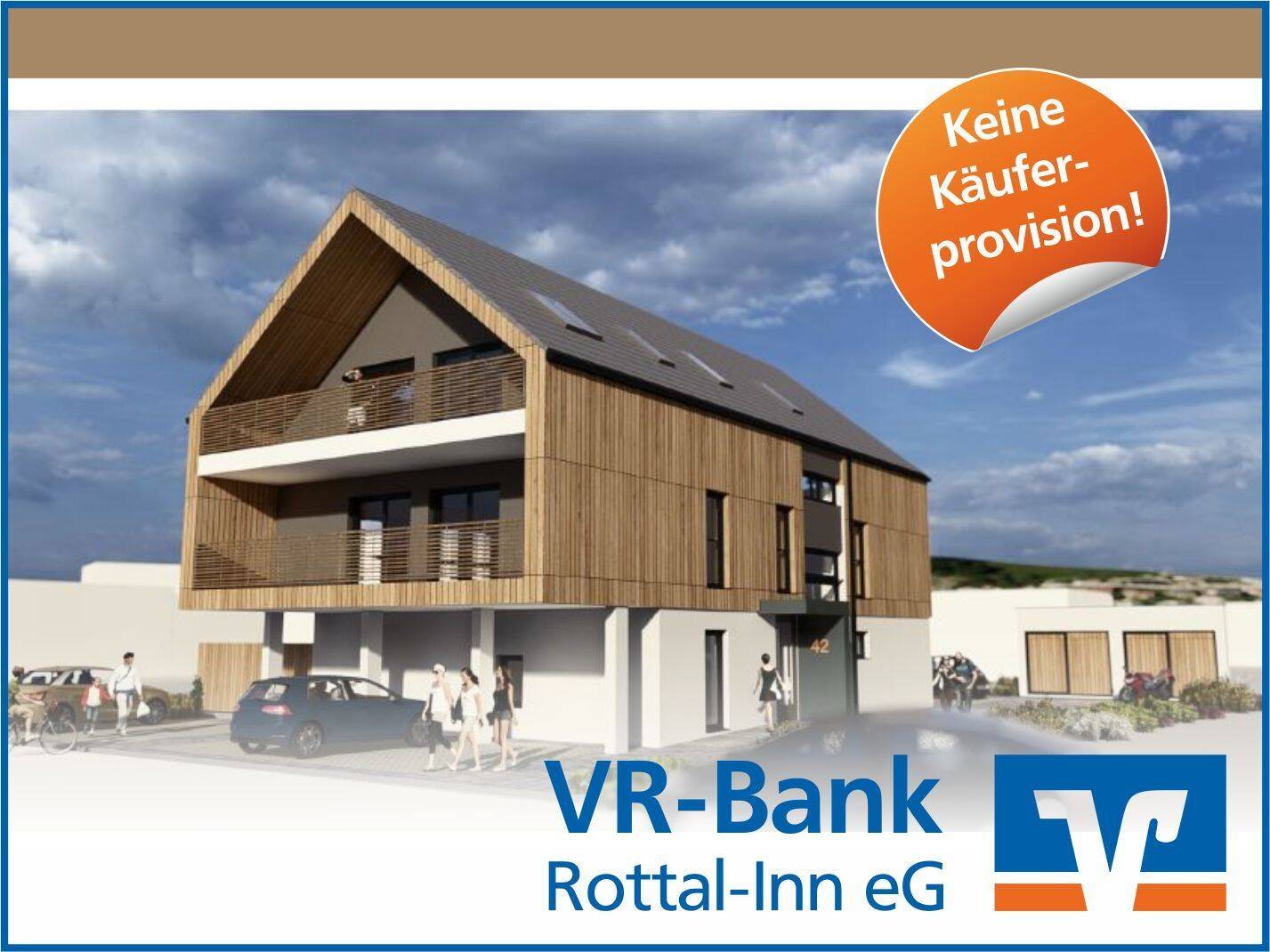 Provisionsfrei für Käufer: Attraktive Neubau-Eigentumswohnungen nach KfW-55-Standard!