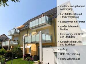 Toplage Haunstetten - moderne Maisonette - großer Balkon