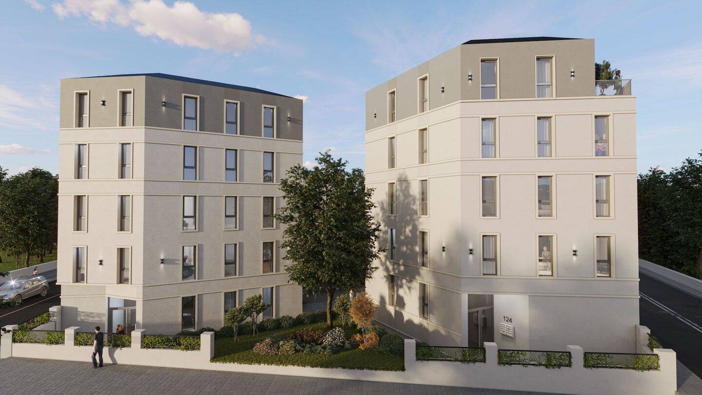 ab 1,0 % Zins KfW 55 förderfähig- Gemütliche 2-Zimmer Wohnung mit eigenem Balkon