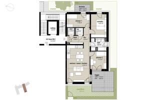 4-Zi.-Whg., 100,85 qm im EG - SÜD STADT MITTE - ZUHAUSE MITTEN IN NEU-ULM – 89231 Neu-Ulm – Vorschaubild 2