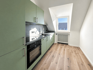Oberkassel: Erstbezug nach Sanierung - lichtverwöhnte 2-Zimmer-Wohnung mit Balkon und Einbauküche! – 40545 Düsseldorf – Vorschaubild 8