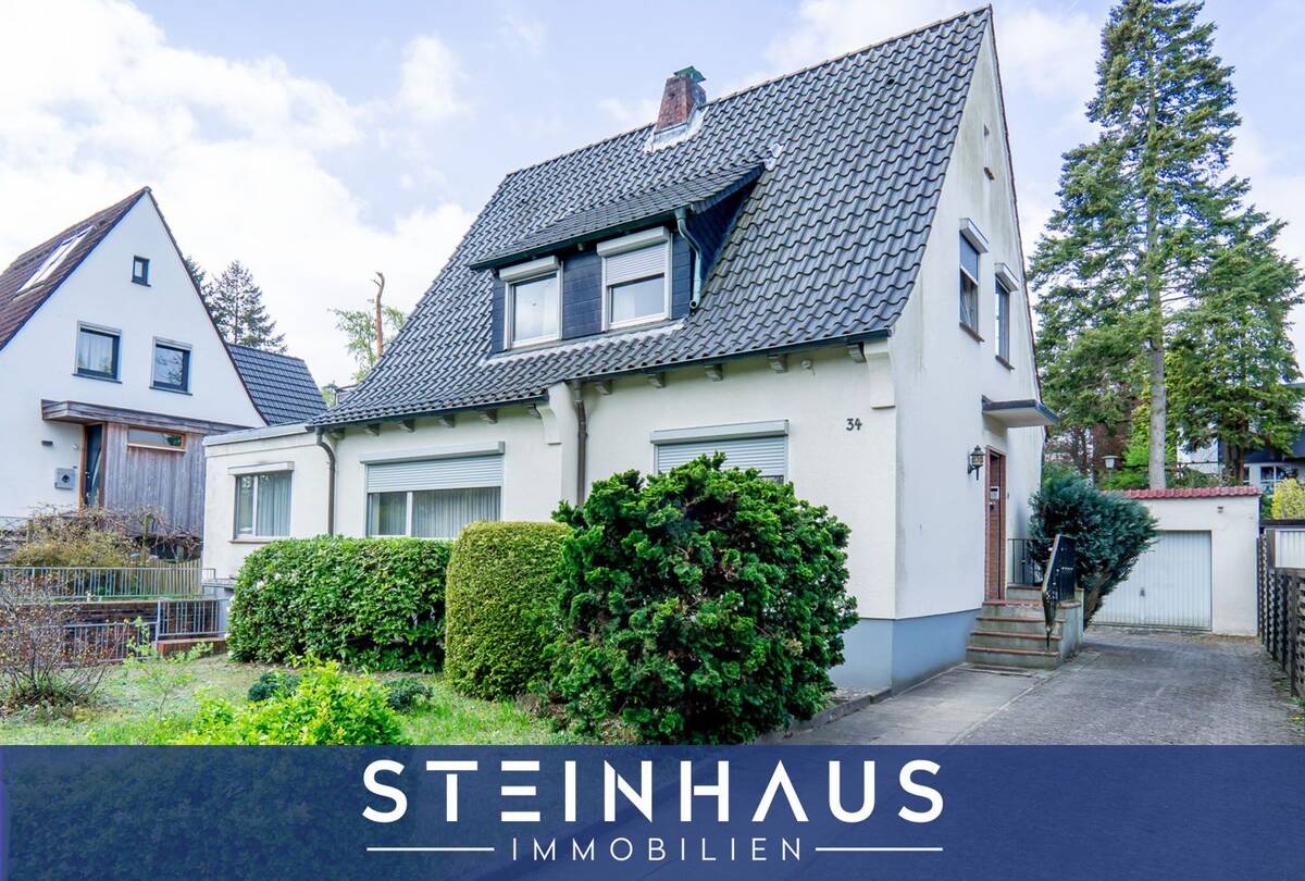 Sanierungsbedürftiges Einfamilienhaus in unmittelbarer Nähe zur Fischbeker Heide – 21149 Hamburg – Bild 1 von 9