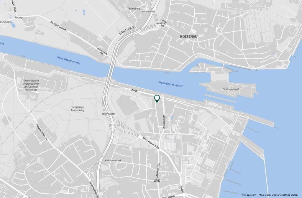 Attraktive Kapitalanlage in Kiel: Neuwertige 2-Zimmer-Wohnung mit Balkon und hoher Energieeffizienz – Kiel – Bild 1 von 7