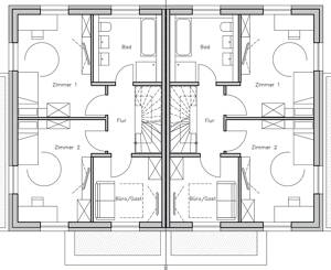 "Modernes + großzügiges Wohnen in beliebter Lage" Attraktive DHH mit herrlichem Garten in Möhringen – 70567 Stuttgart – Vorschaubild 6