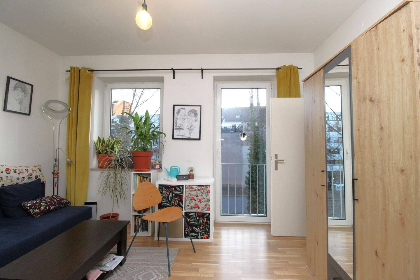 Helle 1-Zimmer-Wohnung in Toplage - U-Bahn Schoppershof fußläufig !