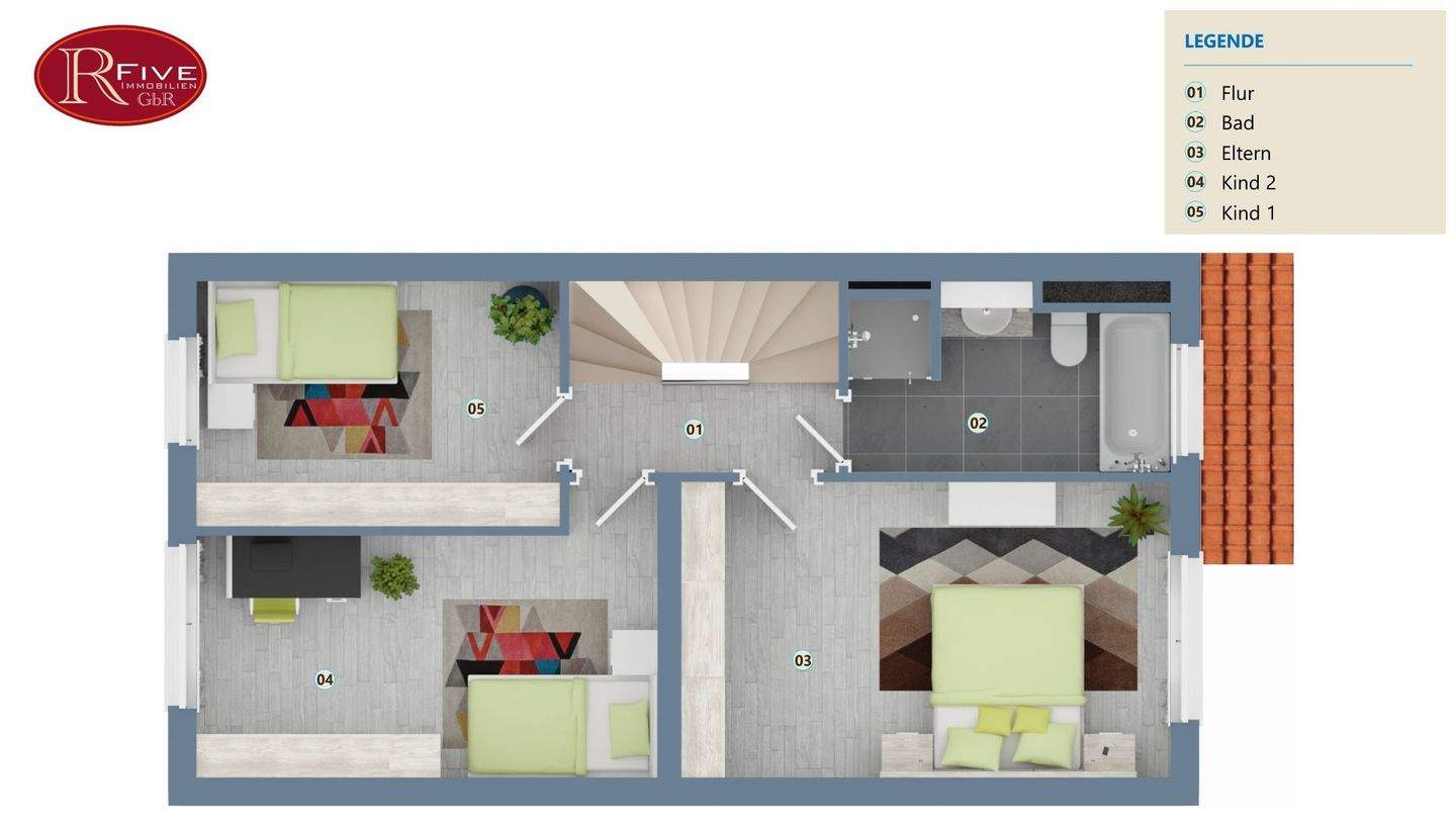 Energieeffizientes RMH im beliebten skandinavischen Viertel / Alt-Wettbergen – Hannover – Vorschaubild 3