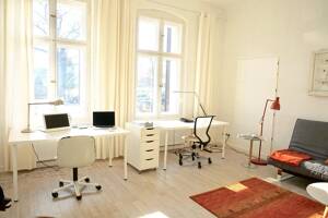Light-Filled Designer Apartment near Glienicker Bridge - All-Inclusive Rent