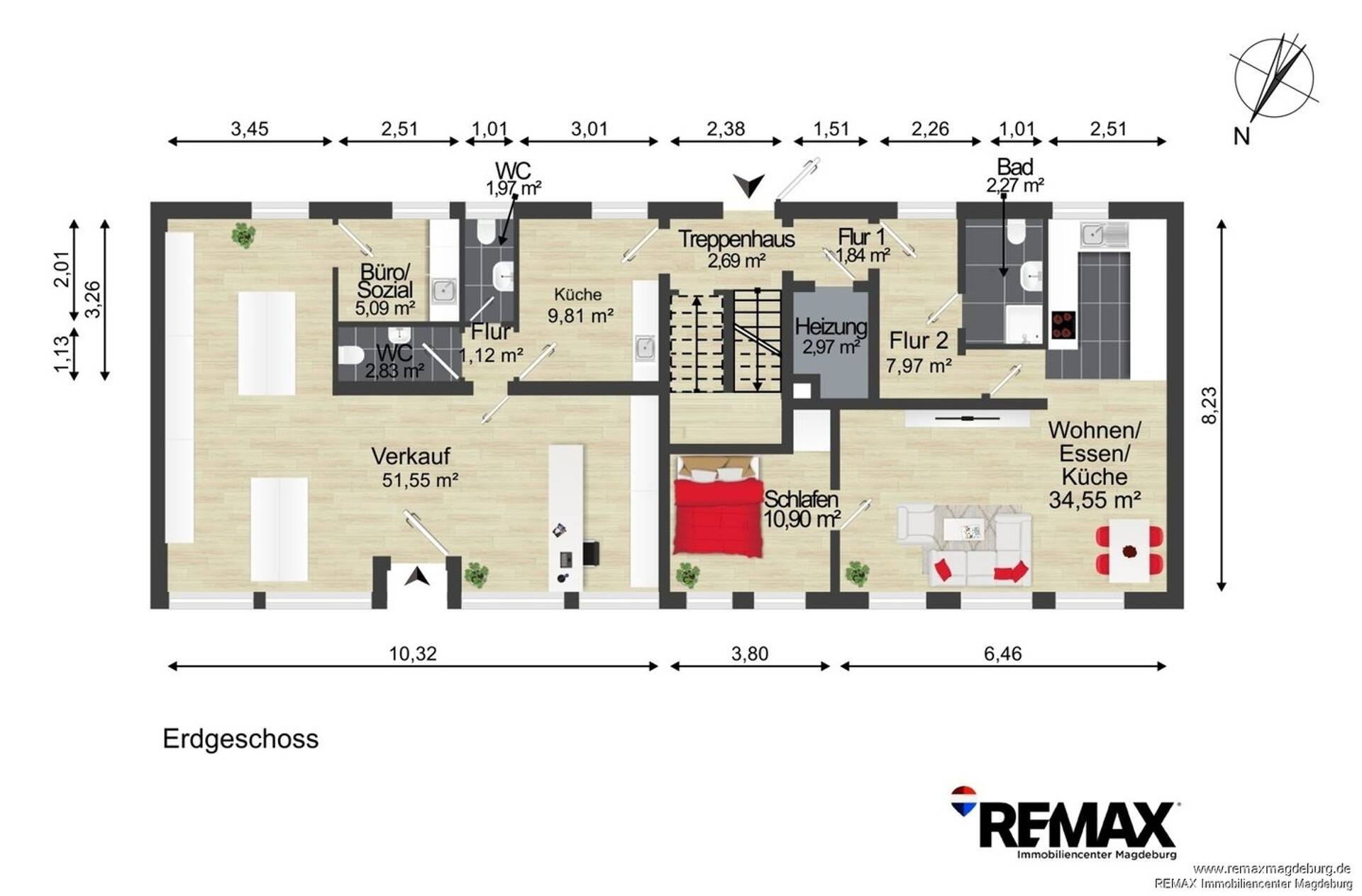Mehrfamilienhaus in 39340 Haldensleben mit 403 m² kaufen