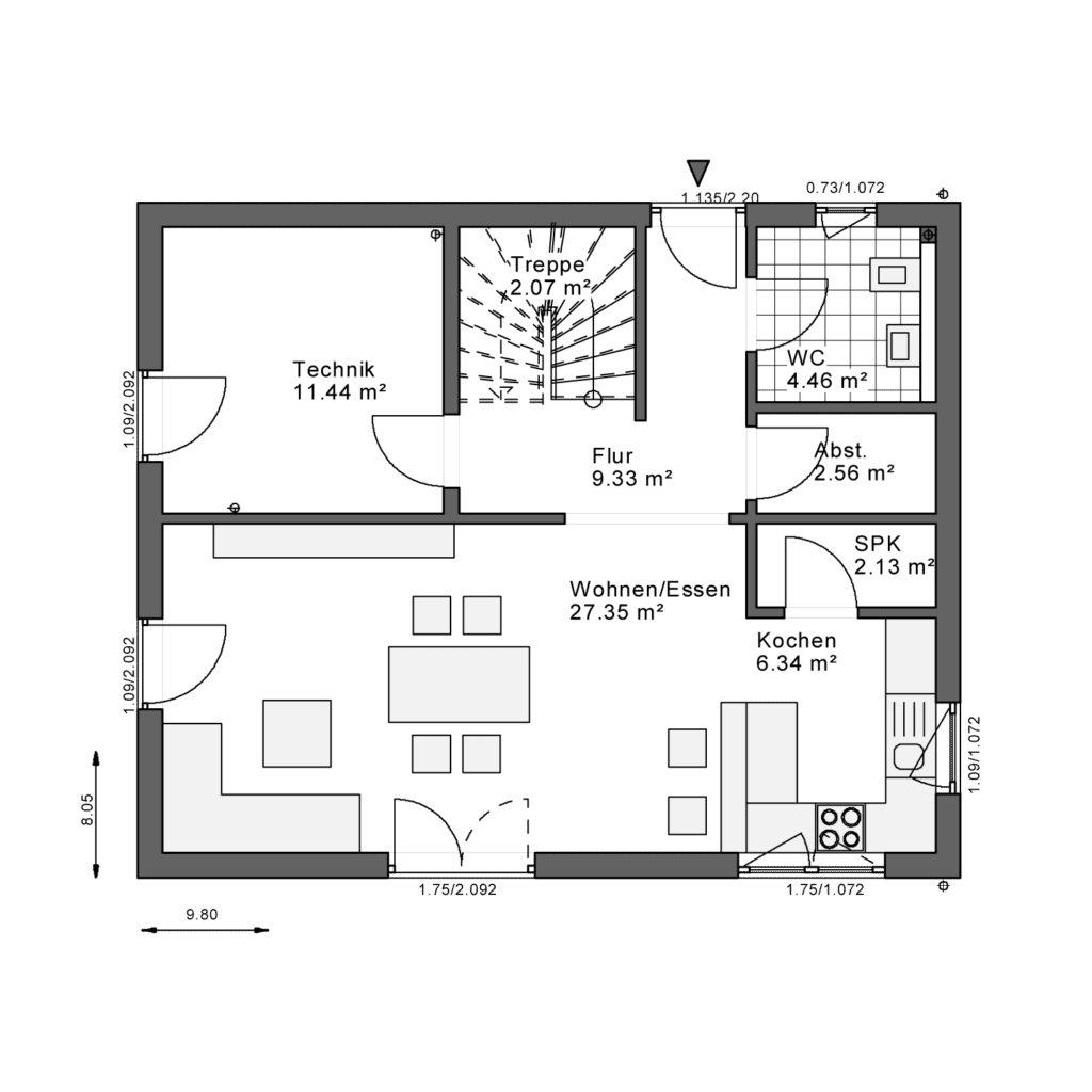 Einfamilienhaus zu mietähnlichen Konditionen - Bauen statt Mieten – Hamburg – Vorschaubild 2