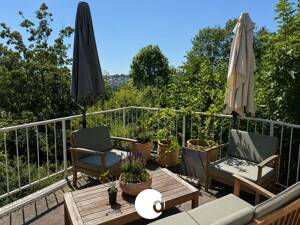 Gepflegte 4,5-Zimmer-Maisonette-Wohnung direkt am Waldrand