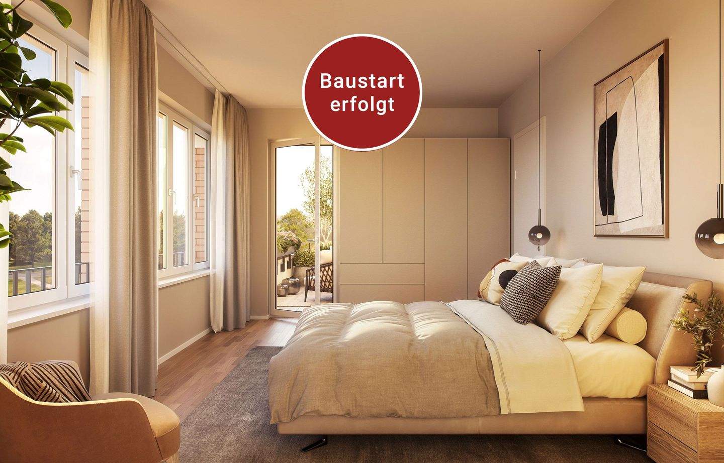 Attraktive Maisonettewohnung mit großer Terrasse in den Parkvillen Potsdam