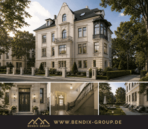 Einzigartige Dachgeschossresidenz in historischer Villa - 155 m² Wohnkultur
