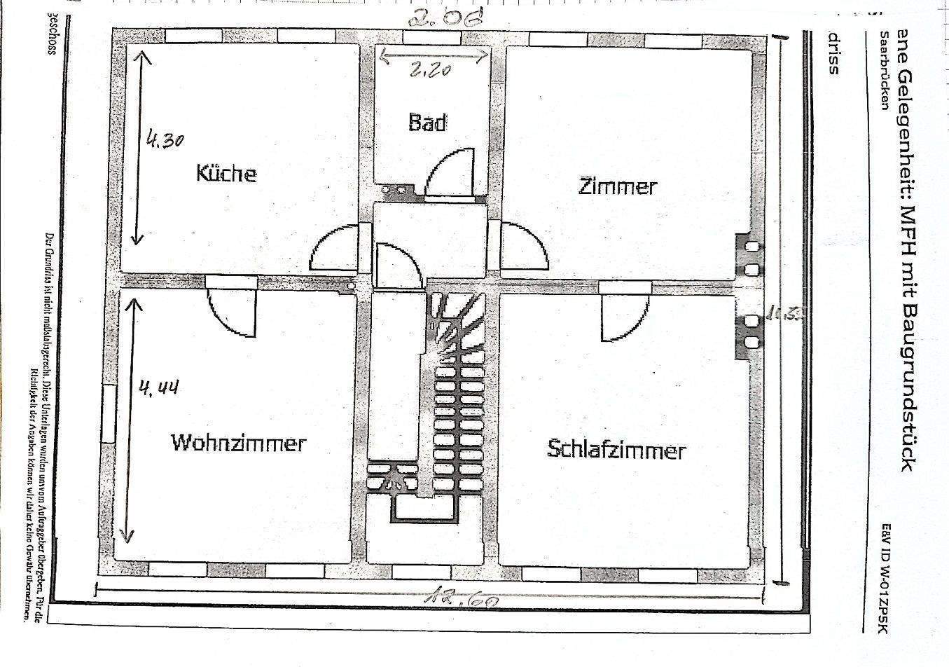 Mehrfamilienhaus mit 4 Wohneinheiten und separatem Baugrundstück zu verkaufen – Saarbrücken – Vorschaubild 5