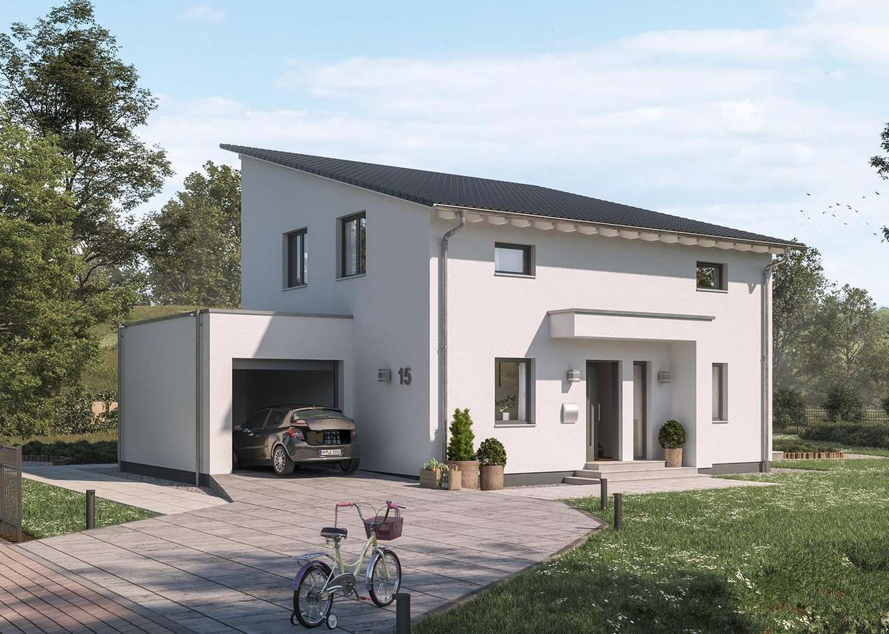 Neubau eines modernen Energiesparhauses-Grundstück inklusive,Planung nach ihren Wünschen – Marburg – Vorschaubild 2