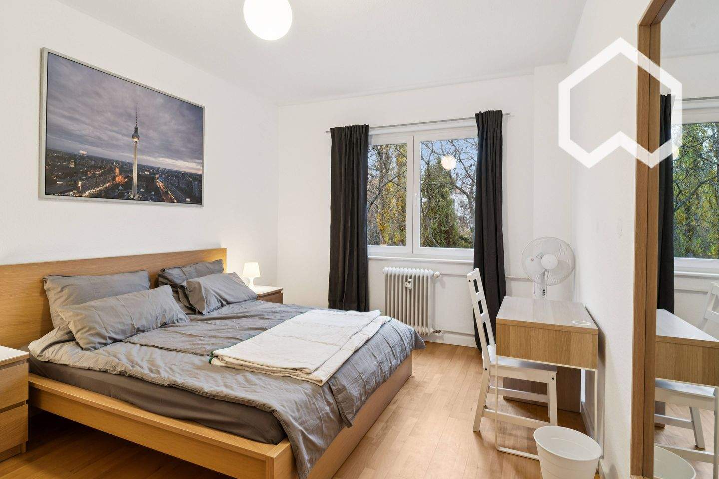 Helle & großzügige 2-Zimmer-Suite (70 m²) nahe Berliner Hauptbahnhof & Tiergarten - modern, ruhig & vollständig möbliert – Berlin – Vorschaubild 6