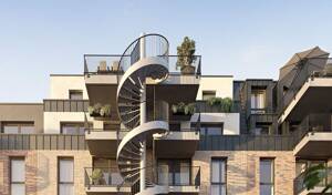 Neubau Erstbezug: Exklusive und hochwertig ausgestattete 2 Zimmer Wohnung im DG, 2 Balkone in Haus B – 28207 Bremen – Vorschaubild 5